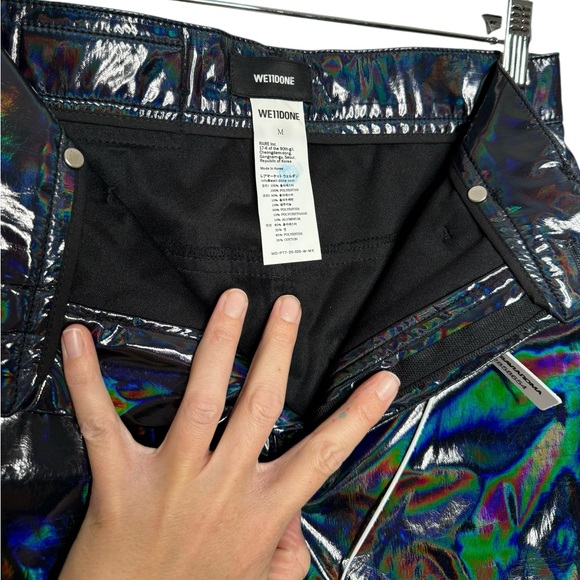 we11done | NWT SS 2020 Dark Holoshine Shorts Medium - Picture 11 of 13